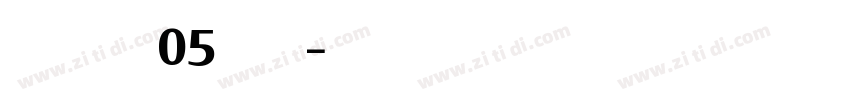 Bastia W05 Bold字体转换
